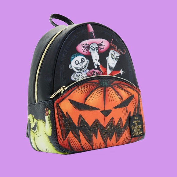 Loungefly The Nightmare Before Christmas Oogie\'s Boys Mini Backpack & Cardholder main image 5